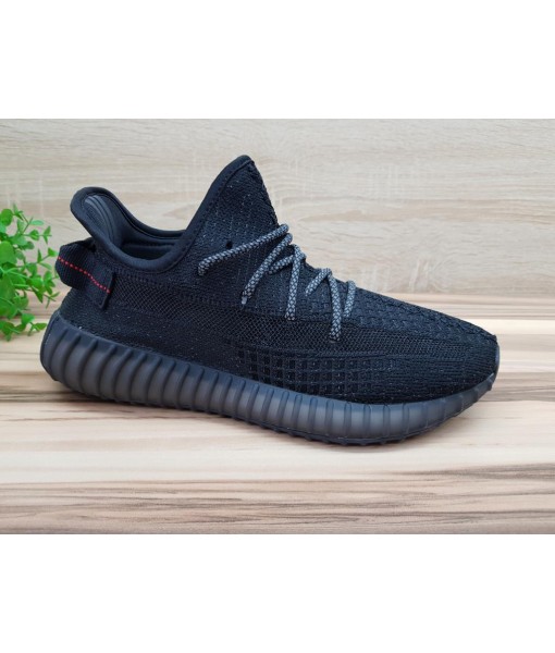 Мужские демисезонные кроссовки YEEZI текстиль черные