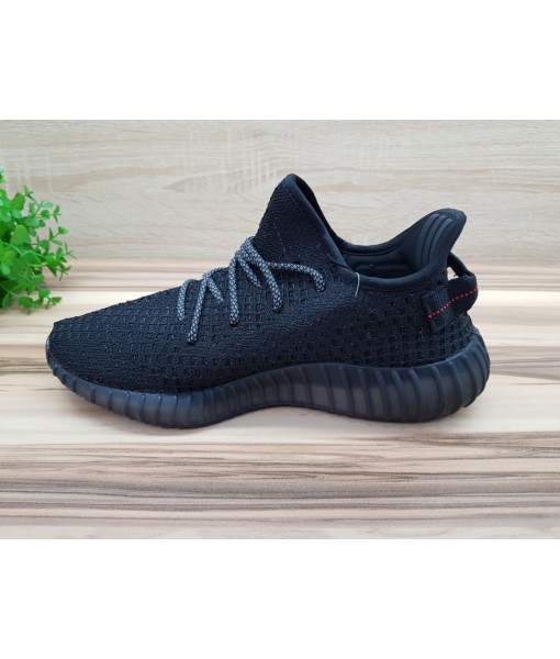 Мужские демисезонные кроссовки YEEZI текстиль черные