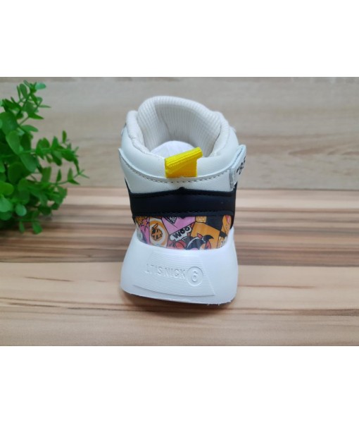 Детские демисезонные форсы экокожа белые для девочек