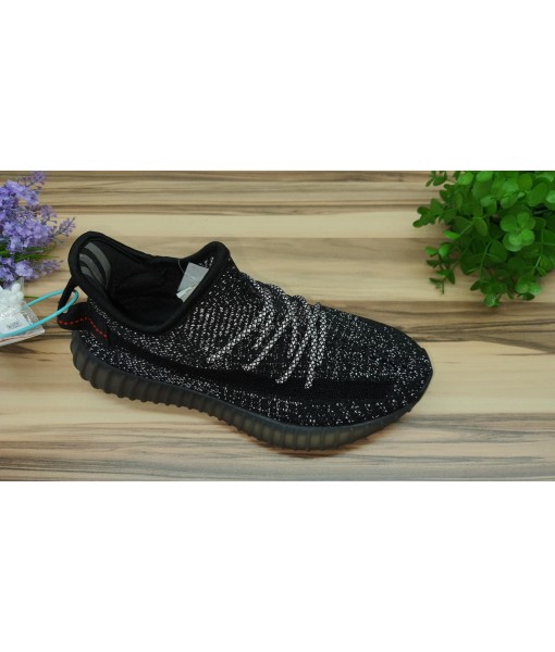 Женские демисезонные кроссовки YEEZY текстиль черные